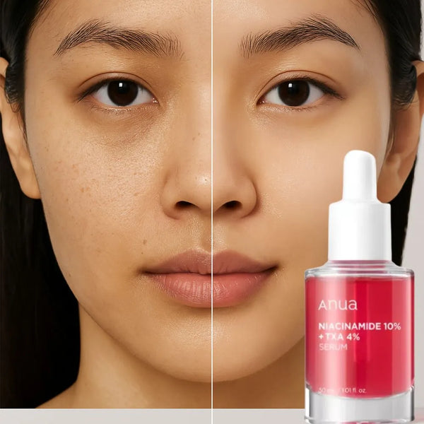 ANUA Serum de Niacinamida 10% + TXA 4% Piel radiante, sin químicos ni complicaciones.