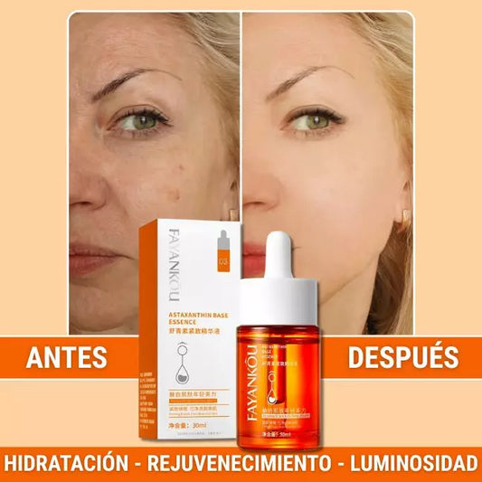 Suero Facial de Astaxantina FayanKou – Rejuvenece tu piel desde la primera gota