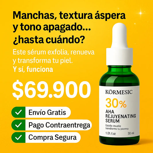 Kormesic 30% AHA – Sérum Renovador Intensivo