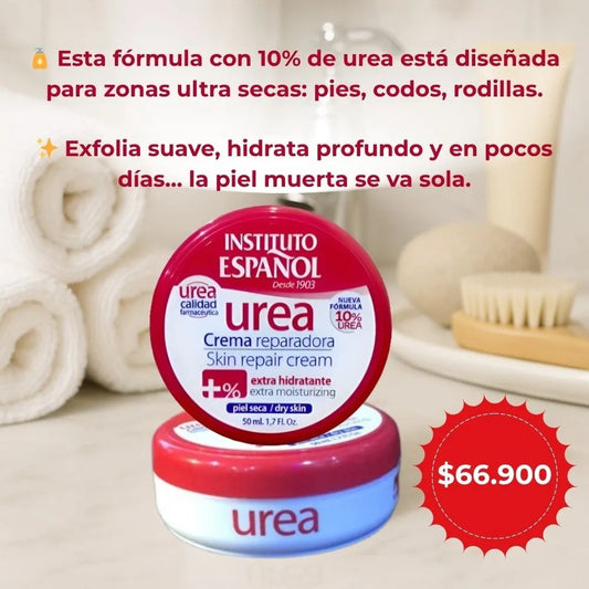 Crema de Urea 10%– Instituto Español | Calma & Reparación Profunda.