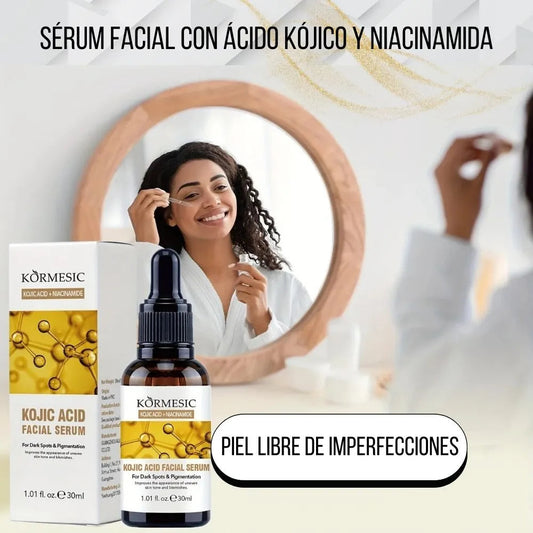 Sérum facial con Ácido Kójico y Niacinamida